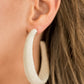 Paparazzi Accessories TWINE and Dine White Earrings - Lady T Accessories