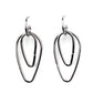 Paparazzi Accessories Droppin Drama - Black Earrings - Lady T Accessories
