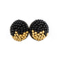 Paparazzi Accessories As Happy as Can BEAD - Black Earrings - Lady T Accessories