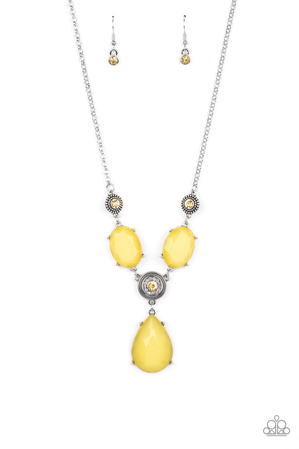 Paparazzi Accessories Heirloom Hideaway - Yellow Necklaces - Lady T Accessories