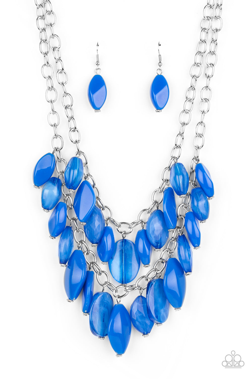 Paparazzi Accessories Palm Beach Beauty - Blue Necklaces - Lady T Accessories