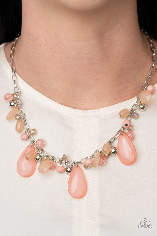 Paparazzi Accessories Seaside Solstice - Pink Necklaces - Lady T Accessories