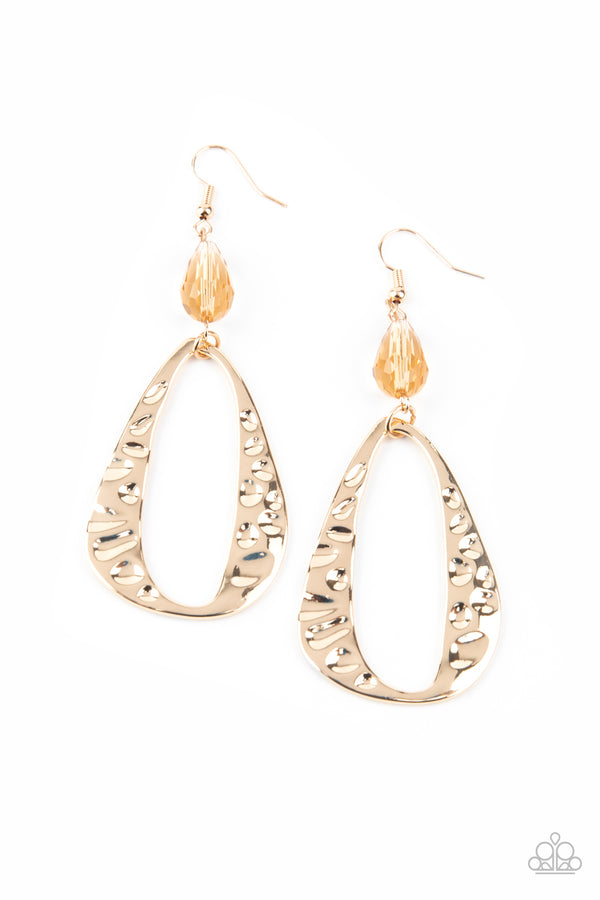 Paparazzi Accessories Enhanced Elegance - Gold Earrings – Lady T ...