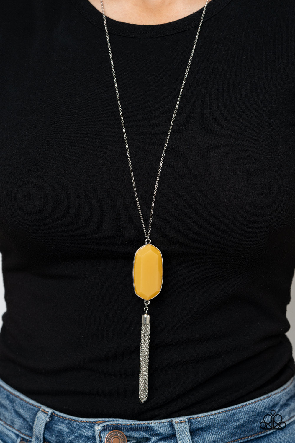 Paparazzi Accessories Got a Good Thing GLOWING - Yellow Necklaces - Lady T Accessories