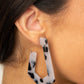 Paparazzi Accessories Flat Out Fearless - White Earrings - Lady T Accessories