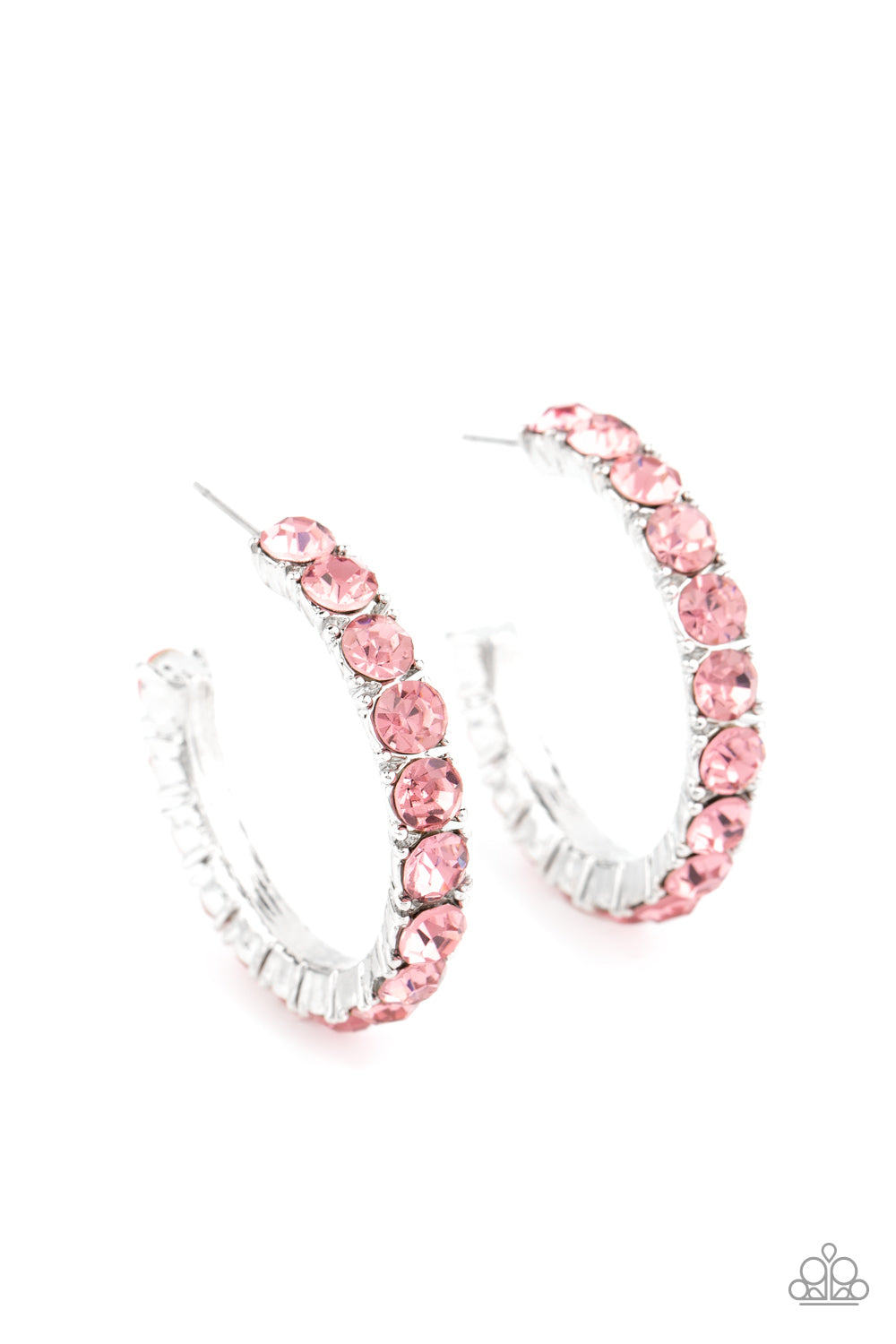 Paparazzi Accessories CLASSY is in Session - Pink Earrings - Lady T Accessories
