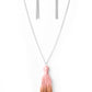 Paparazzi Accessories Totally Tasseled - Pink Necklaces - Lady T Accessories