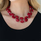 Paparazzi Accessories Two-story Stunner - Red Necklaces - Lady T Accessories