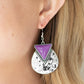 Paparazzi Accessories Road Trip Treasure - Purple Earrings - Lady T Accessories