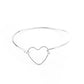 Paparazzi Accessories Make Yourself HEART - Silver Bracelets - Lady T Accessories