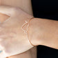 Paparazzi Accessories Make Yourself HEART - Rose Gold Bracelets - Lady T Accessories