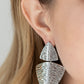 Paparazzi Accessories PRIMAL Factors - Silver Earrings - Lady T Accessories
