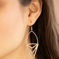 Paparazzi Accessories Proceed with Caution - Gold Earrings - Lady T Accessories