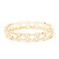 Paparazzi Accessories You HEART the Lady - Gold Bracelets - Lady T Accessories