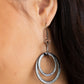Paparazzi Accessories Distractingly Dizzy - Black Earrings - Lady T Accessories