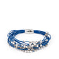 Paparazzi Accessories Star-Studded Affair - Blue Bracelets - Lady T Accessories