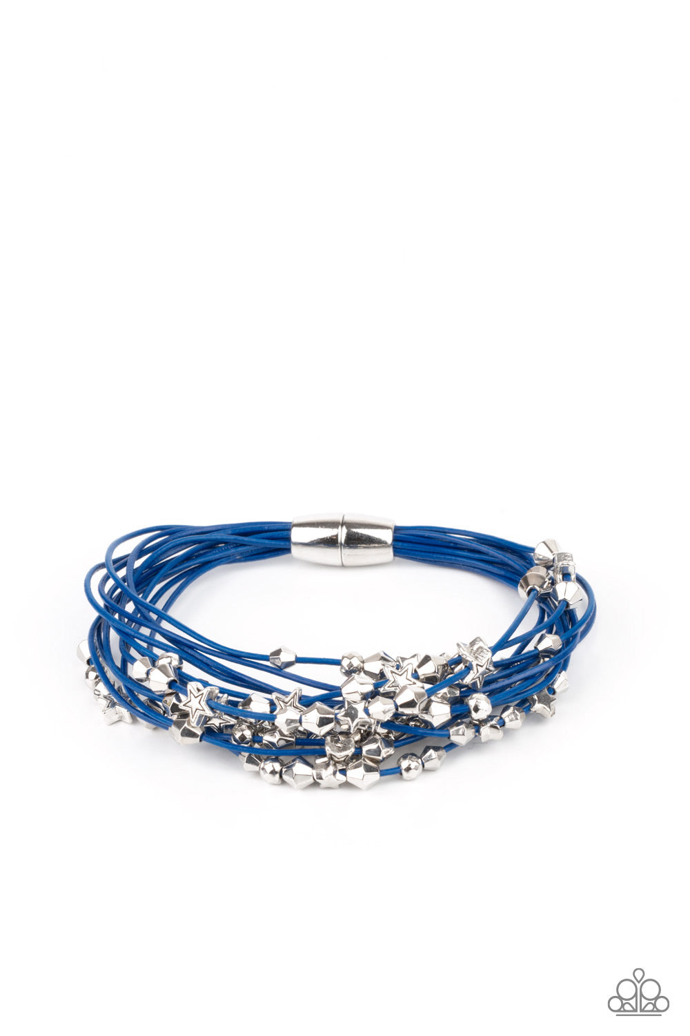 Paparazzi Accessories Star-Studded Affair - Blue Bracelets - Lady T Accessories