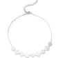 Paparazzi Accessories Don't Get Bent Out of Shape - Silver Choker Necklaces - Lady T Accessories
