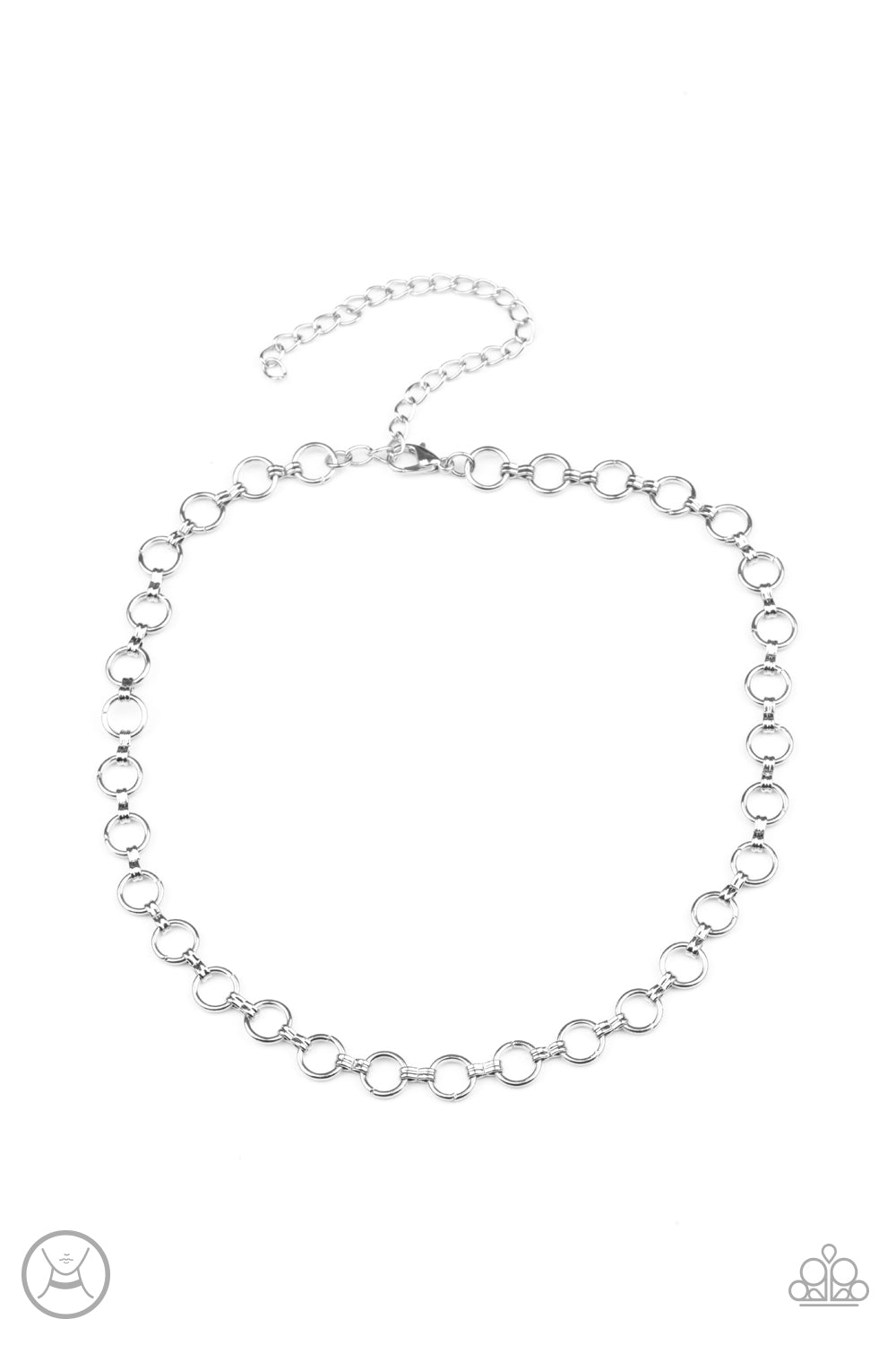 Paparazzi Accessories Insta Connection - Silver Necklaces - Lady T Accessories