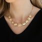 Paparazzi Accessories Gorgeously Glacial - Gold Necklaces - Lady T Accessories