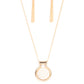 Paparazzi Accessories Patagonian Paradise - Gold Necklaces - Lady T Accessories
