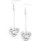 Paparazzi Accessories Opulently Orchid - Silver Earrings - Lady T Accessories