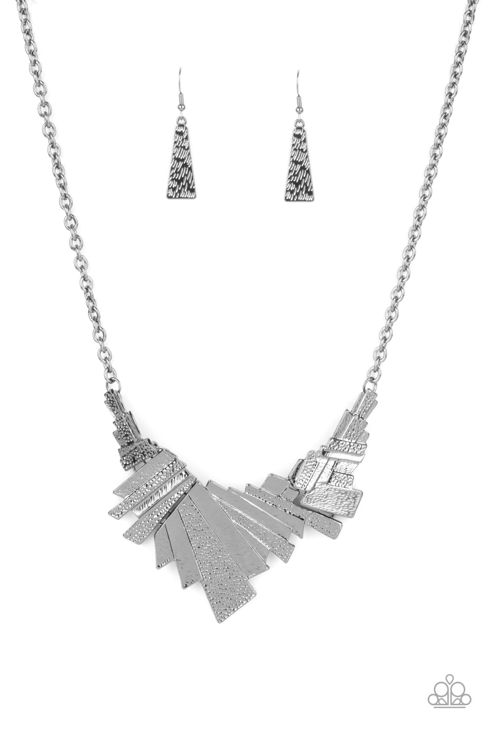 Paparazzi Accessories Happily Ever AFTERSHOCK - Black Necklaces - Lady T Accessories