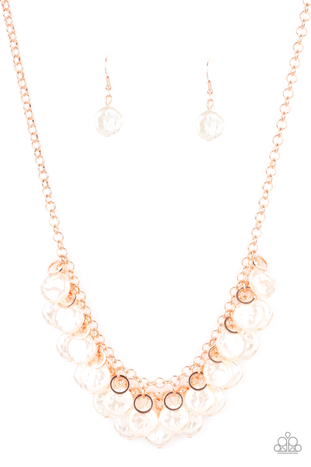 Paparazzi Accessories BEACHFRONT and Center - Copper Necklaces - Lady T Accessories