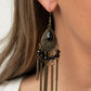 Paparazzi Accessories Floating on HEIR - Brass Earrings - Lady T Accessories