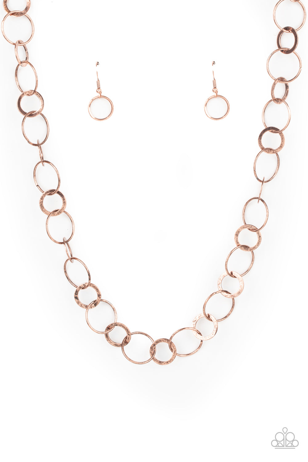 Paparazzi Accessories Revolutionary Radiance - Copper Necklaces - Lady T Accessories