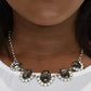 Paparazzi The Queen Demands It - Silver Necklaces - Lady T Accessories
