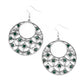 Paparazzi Accessories Garden Garnish - Green Earrings - Lady T Accessories
