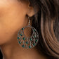Paparazzi Accessories Garden Garnish - Green Earrings - Lady T Accessories