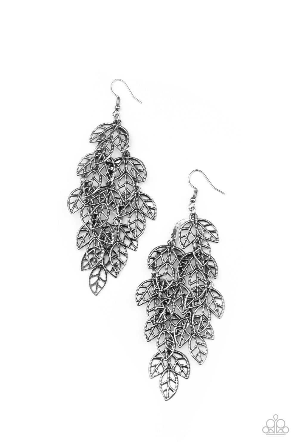 Paparazzi Accessories The Shakedown - Silver Earrings - Lady T Accessories