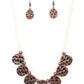 Paparazzi Accessories Turn Me Loose - Copper Necklaces - Lady T Accessories