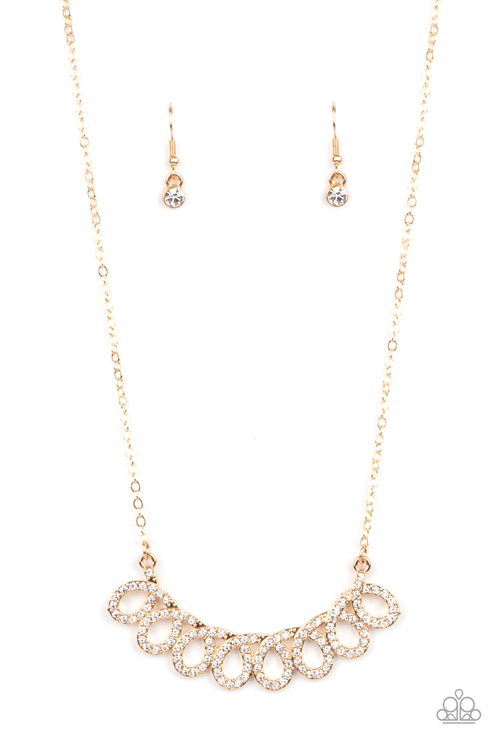 Paparazzi Accessories Timeless Trimmings - Gold Necklaces - Lady T Accessories