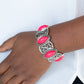 Paparazzi Accessories POP, Skip and a Jump - Pink Stretchy Bracelets - Lady T Accessories
