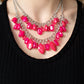Paparazzi Accessories Midsummer Mixer - Pink Necklaces - Lady T Accessories