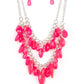 Paparazzi Accessories Midsummer Mixer - Pink Necklaces - Lady T Accessories