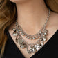 Paparazzi Accessories Extra Exhilarating - Silver Necklaces - Lady T Accessories