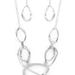 Paparazzi Accessories Prehistoric Heirloom - Silver Necklaces - Lady T Accessories