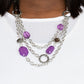 Paparazzi  Accessories Oceanside Spa - Purple Necklaces - Lady T Accessories