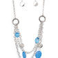 Paparazzi Accessories Oceanside Spa - Blue Necklaces - Lady T Accessories