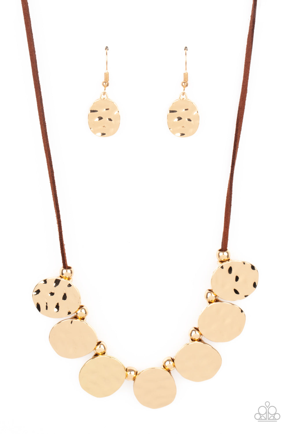 Paparazzi Accessories Turn Me Loose - Brown Necklaces - Lady T Accessories