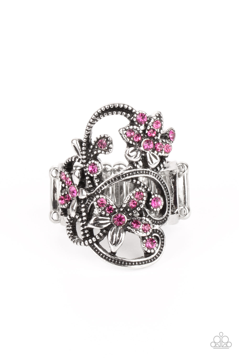 Paparazzi Accessories Bouquet Toss - Pink Rings - Lady T Accessories
