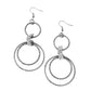 Paparazzi Accessories Getting Hitched - Black Earrings - Lady T Accessories