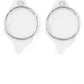 Paparazzi Accessories Clear the Way! - White Earrings - Lady T Accessories