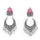 Paparazzi Accessories Summery Gardens - Pink Clip-On Earrings - Lady T Accessories