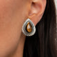 Paparazzi Accessories Desert Glow - Brown Earrings - Lady T Accessories