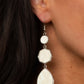 Paparazzi Accessories Progressively Posh - White Earrings - Lady T Accessories
